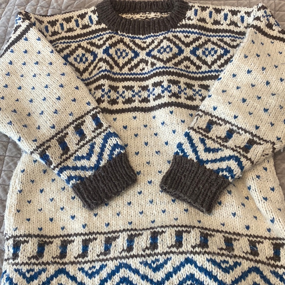 Chunky Handknit Sweater